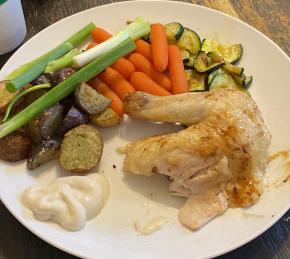 Juicy Roasted Chicken Photo