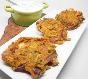 Air Fryer Onion Bhaji Photo