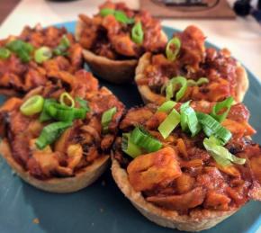 Butter Chicken Tarts Photo