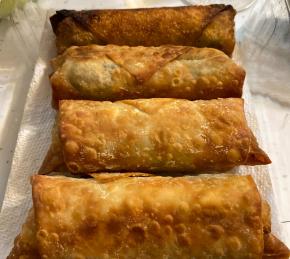 Stuffed Pickle Egg Rolls Photo