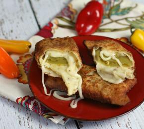 Cheesy Chile Eggrolls Photo