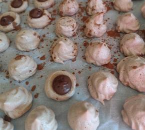 Chocolate Meringue Cookies Photo