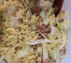 Haluski - Cabbage and Noodles Photo