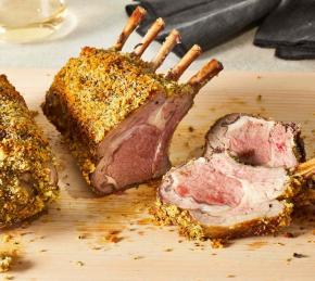 Herb-Crusted Rack of Lamb Photo