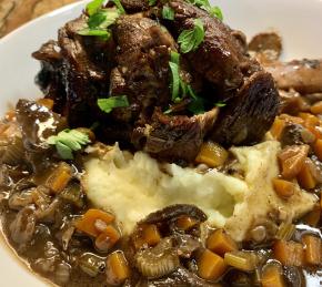 Braised Lamb Shanks Photo