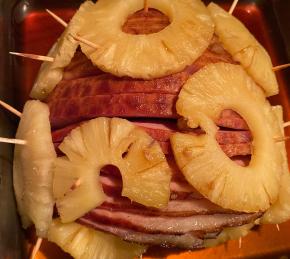 Brown Sugar and Pineapple Glazed Ham Photo