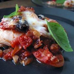 Eggplant Parmigiana Caponata Photo