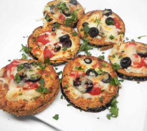 Air Fryer Eggplant Parmesan Mini Pizzas Photo