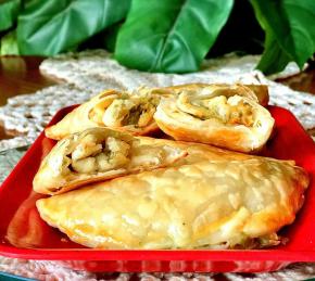 Empanadas de Queso con Rajas (Poblano Chile and Cheese Empanadas) Photo