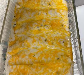 Chicken Enchiladas with Flour Tortillas Photo
