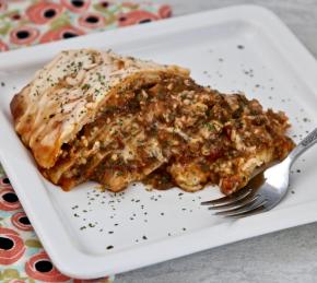 Spicy Beef and Bean Enchilada Pie Photo