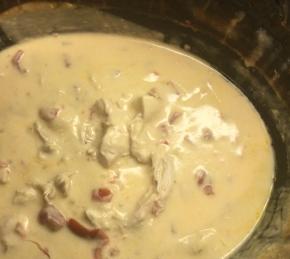 White Chicken Enchilada Slow-Cooker Casserole Photo
