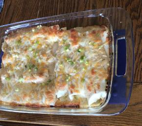 Easy White Chicken Enchiladas Photo