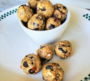 No-Bake Cranberry-Pecan Energy Balls Photo