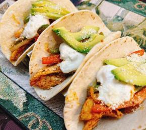 Chicken Fajita Tacos Photo