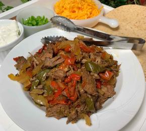 Slow Cooker Steak Fajitas Photo