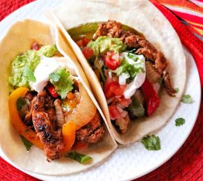 Homemade Chicken Fajitas Photo
