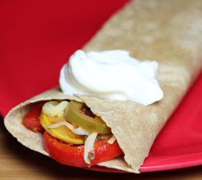 Colorful Vegetable Fajitas Photo