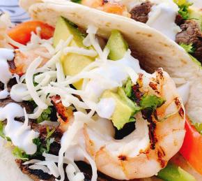 Easy Steak and Shrimp Fajitas Photo