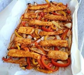 Sheet Pan Mahi Mahi Fajitas Photo