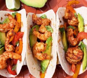 20-Minute Shrimp Fajitas Sheet Pan Dinner Photo