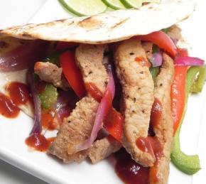 Barbeque Pork Fajitas Photo