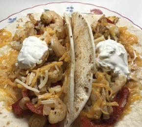 Easy Sheet Pan Shrimp Fajitas Photo