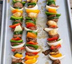 Mom's Beef Shish Kabobs Photo