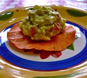 Avocado-Egg Salad Tostada Filling Photo