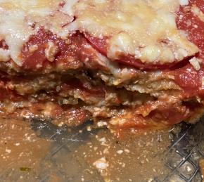 Baked Eggplant Parmesan Photo