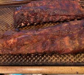 Not-Your-Everyday Smoked Pork Spare Ribs Photo