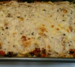 Baked Fettuccine Lasagna Photo