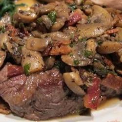 Filet Mignon with Mushrooms Photo