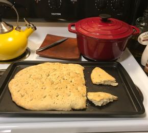 Homemade Focaccia Bread Photo