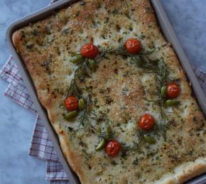 Easy Festive Focaccia Photo