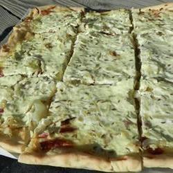 Sauerkraut on Bread Dough Photo