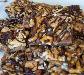 Caramel Apple Chocolate Bark Photo