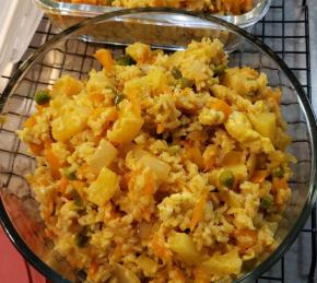 Curry Pineapple Fried Rice Photo