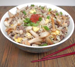 Ground Beef Fried Rice Photo