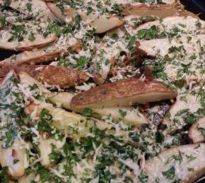 Oven-Baked Garlic and Parmesan Fries Photo