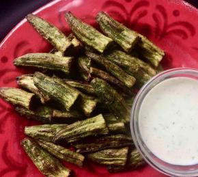 Air Fryer Okra "Fries" Photo