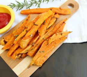 Roasted Sweet Potato Wedges Photo