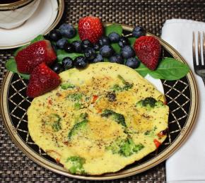 Vegetable Stovetop Frittata Photo