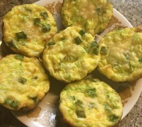 Zucchini Scallion Frittata Cups Photo