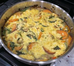 Spring Vegetable Frittata for Mother Photo