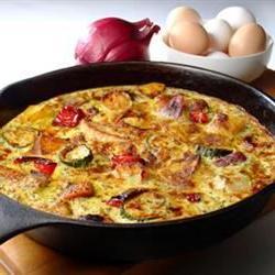 Potato and Zucchini Frittata Photo