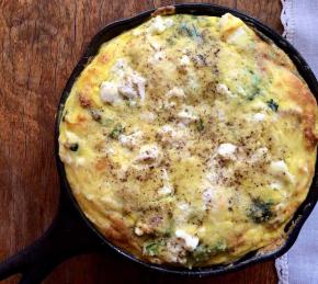 Kale and Fennel Frond Frittata Photo