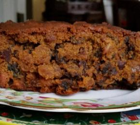 Rich Dark Fruitcake Photo