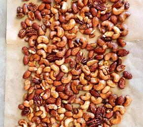 Sweet, Salty, Spicy Party Nuts Photo