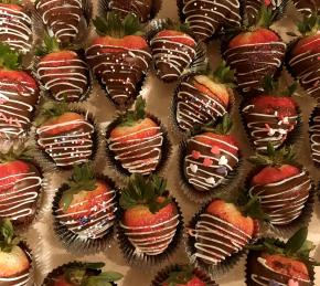 Chocolate-Covered Strawberries Photo